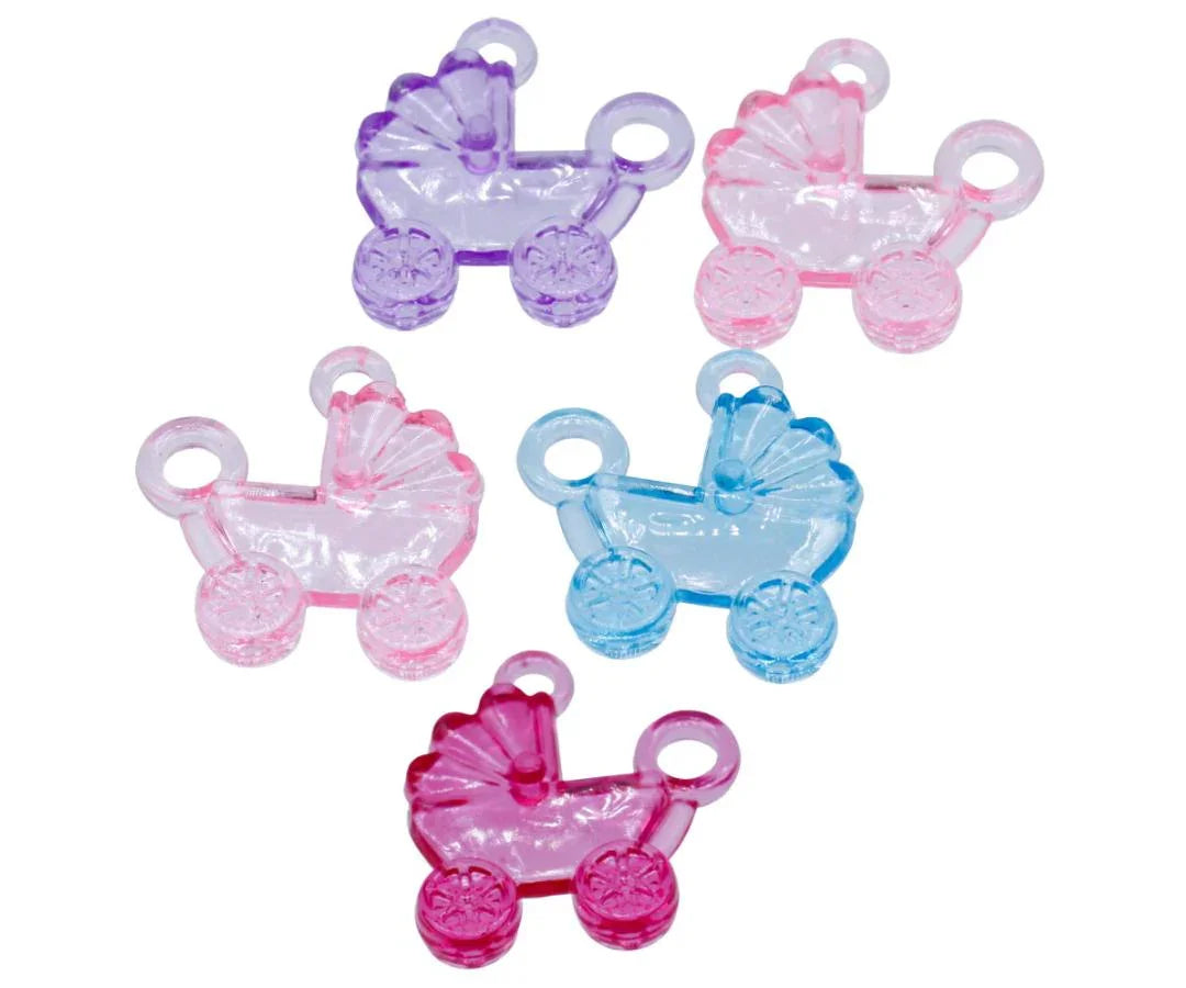 Miniature Transparent Colour Baby Walker 5 Pics MMTC15