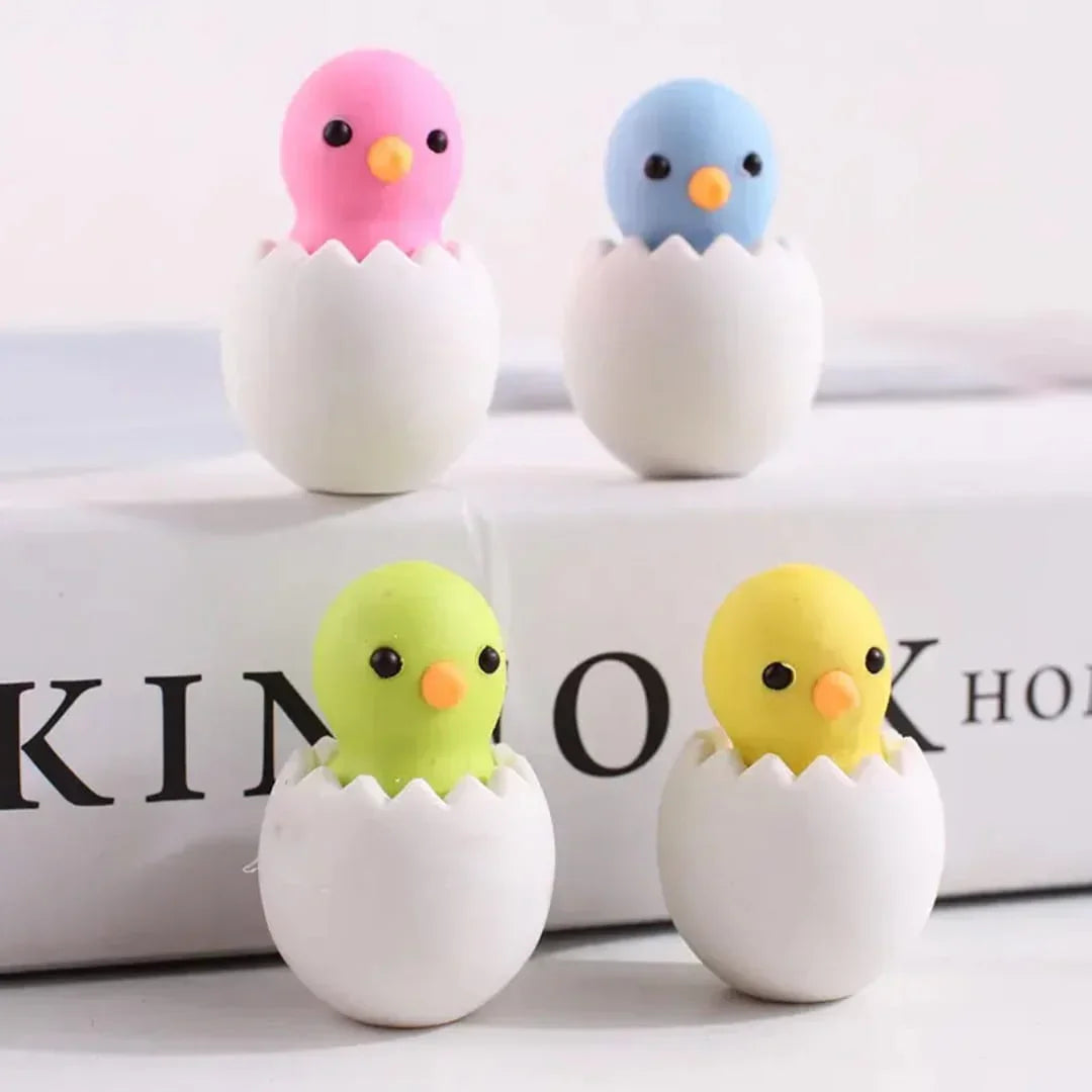 Duck and egg Eraser – Kawaii Edition | Pack of 1 Eraser