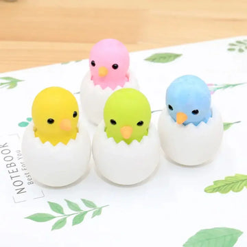 (Buy 1 Get 1 Free) Duck and egg Eraser – Kawaii Edition | Pack of 1 Eraser