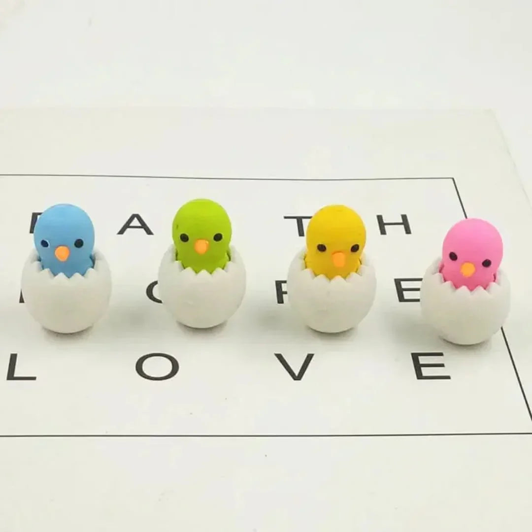 Duck and egg Eraser – Kawaii Edition | Pack of 1 Eraser