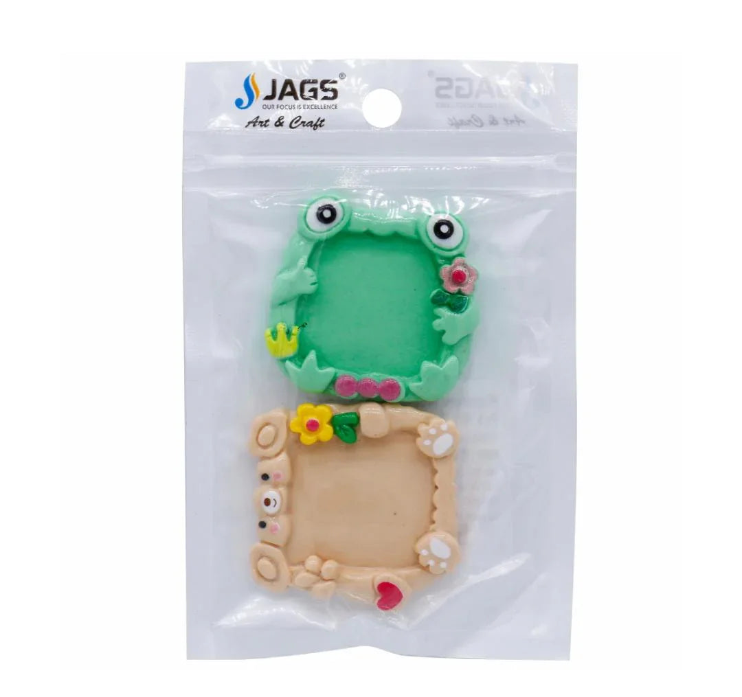 Miniature Model Mirror Frame 2 Pcs Mix Colour MMAN-06