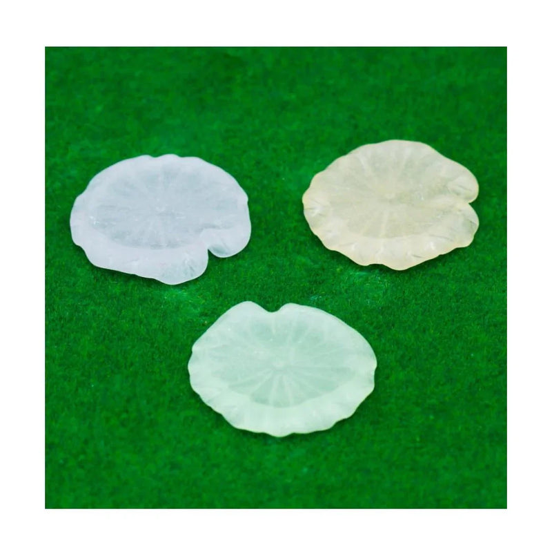 Miniature Model Luminous Lotus Leaf 3 Pcs Set C0387-6