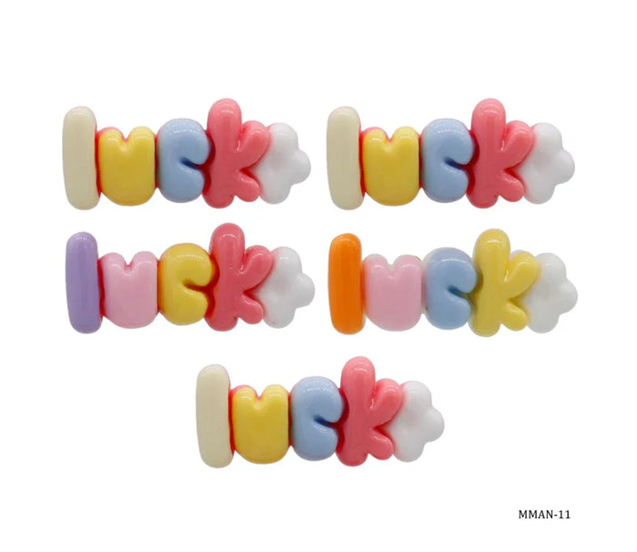 Miniature Model Luck 5 Pcs Mix Colour MMAN-11