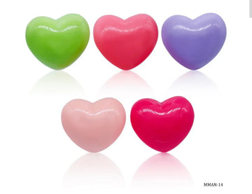 Miniature Model Heart 5 Pcs Mix Colour MMAN-14