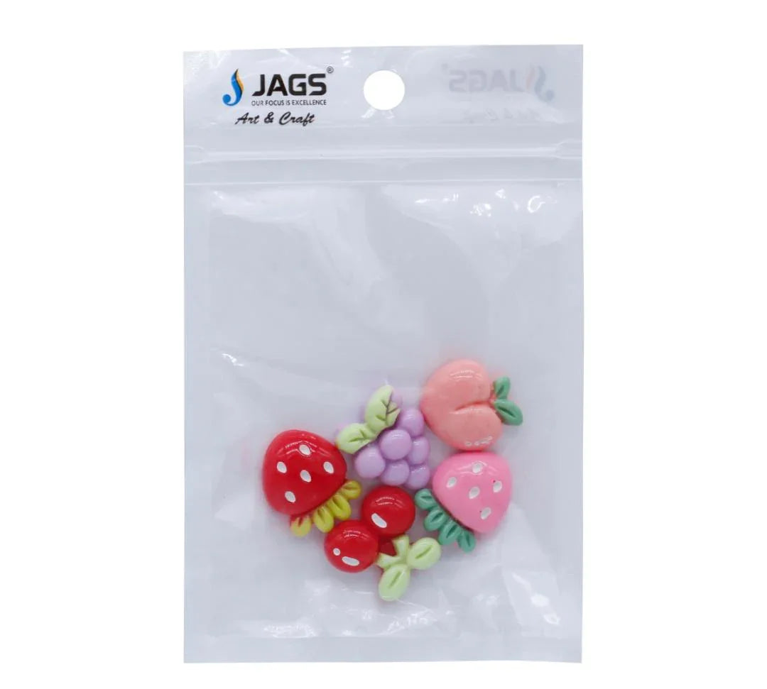 Miniature Model Fruit (3) 5 Pcs Mix Colour MMAN-25