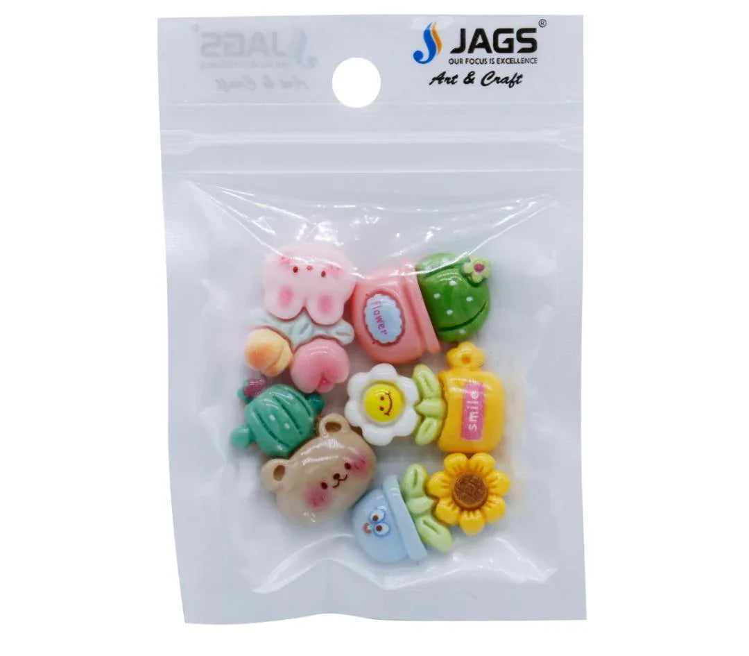 Miniature Model Flower 5 Pcs Mix Colour MMAN-26