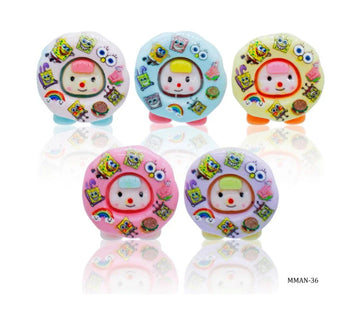 Miniature Model Donut 5 Pcs Mix Colour MMAN-36