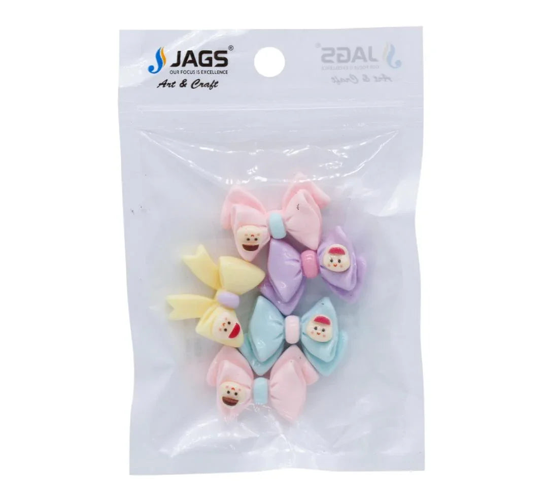 Miniature Model Bow Tie Design 5 Pcs Mix Colour MMAN-34