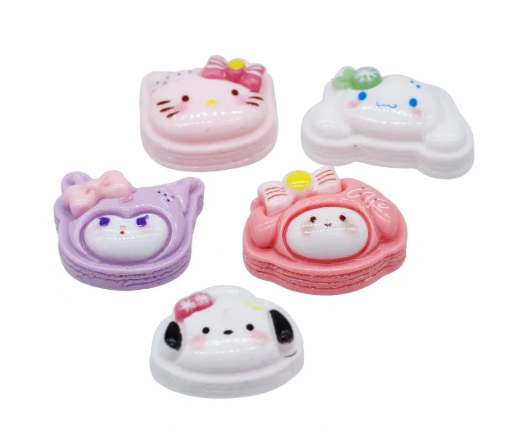 Miniature Model Animal Cartoon 5 Pcs Mix Colour MMAN-27