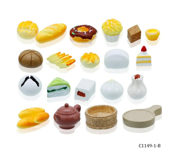 Miniature Model 7 Star Breakfast 21 Pcs C1149-1 To 21 C1149-1-B