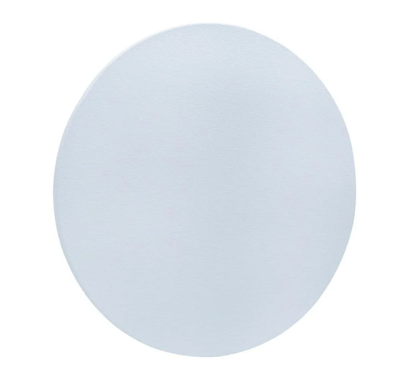 Canvas Board Round Artist Quality White – 9 Inch (CBAQR9)