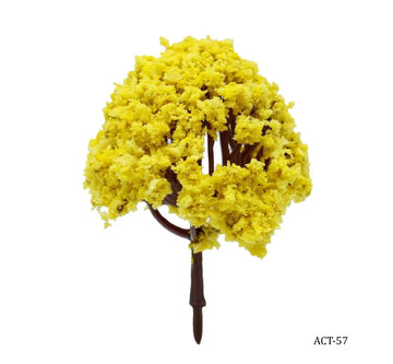 Artificial Miniature Tree 6CM Yellow – 1 Piece (ACT-57)