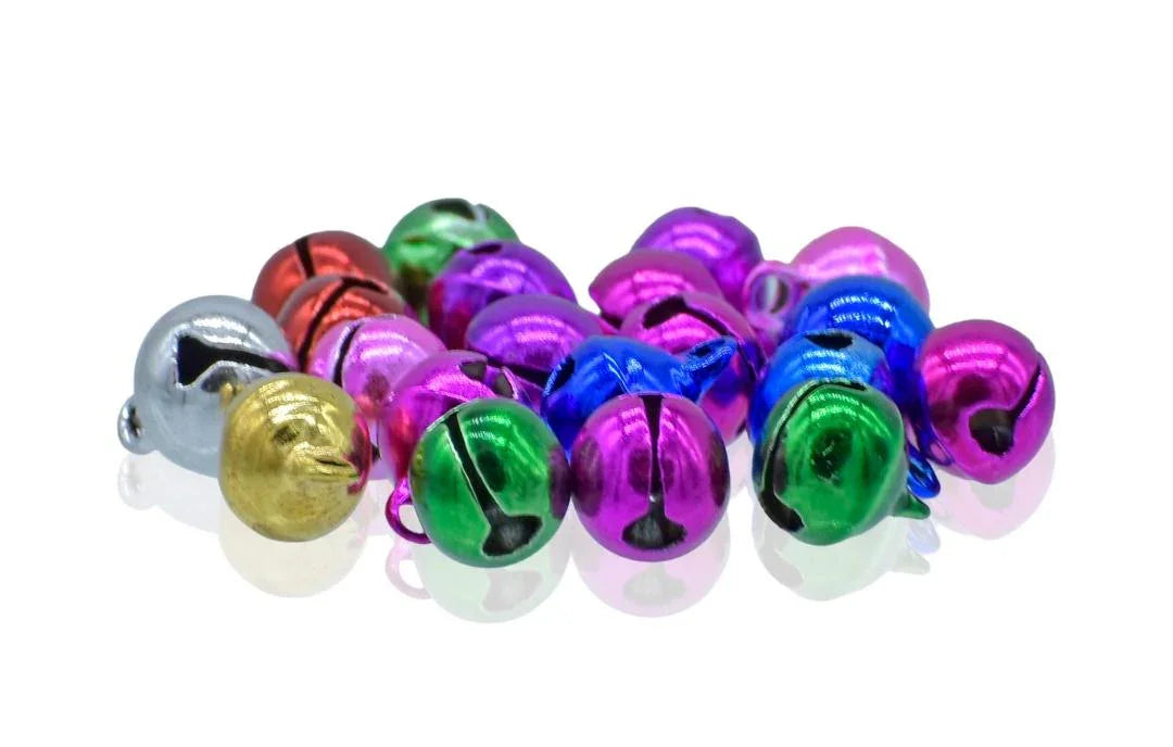 Jags Mini Metal Bells Mixed Colors 8MM – 20 Pcs (JMMB03)