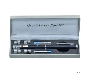 Laser Pointer Green Light 5 in 1 – Green Disco Black (LP-A)