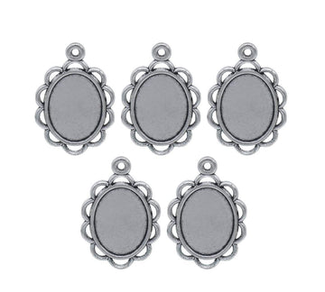 Metal Craft Fitting Oval Mirror (5pcs) pack of 1