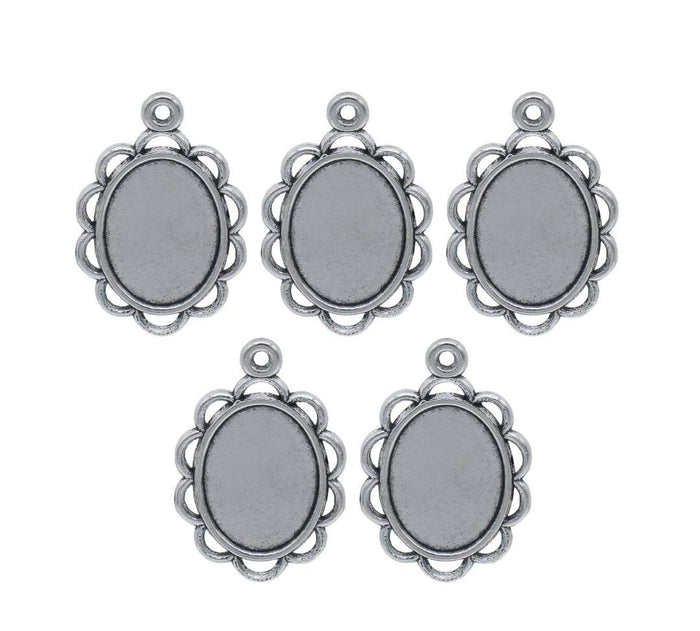 Metal Craft Fitting Oval Mirror (5pcs) pack of 1