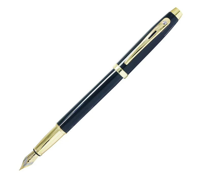 Fountain Pen Black Golden Clip – 301FPBKGC