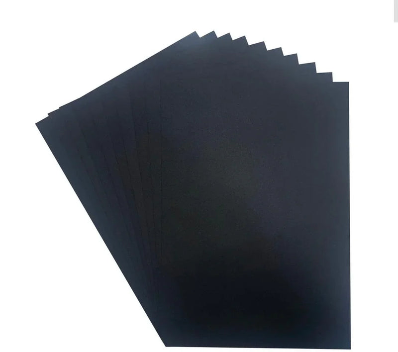 Card Stock Paper Black 300GSM A3 10 Sheet – CSPB00