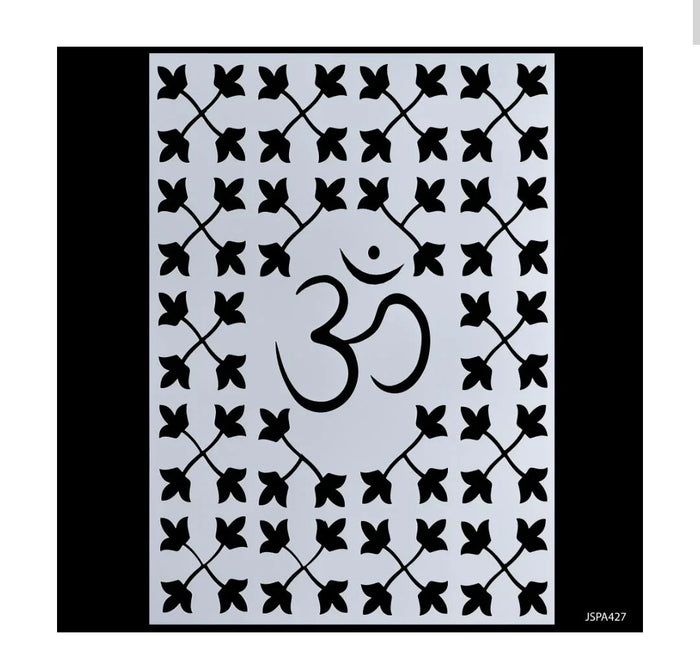 Jags Stencil Plastic A4 OM (1 No) – JSPA427