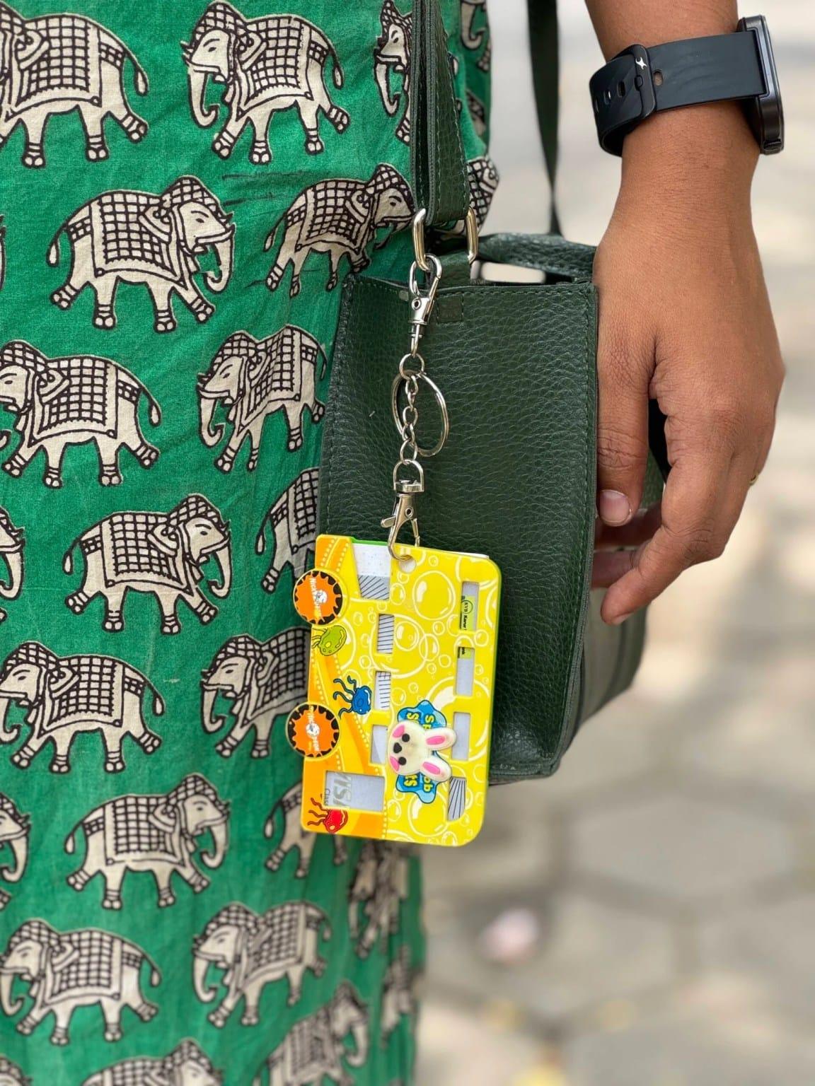 Cute cartoon keycard holder l pack of 1