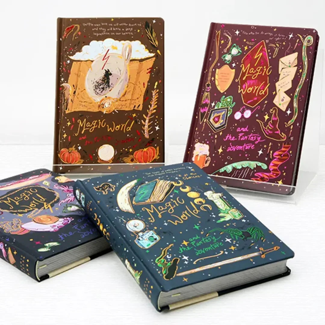 Premium Van gogh edition-Magic world  l  A5 diary l Pack of 1 diary l 128 pages
