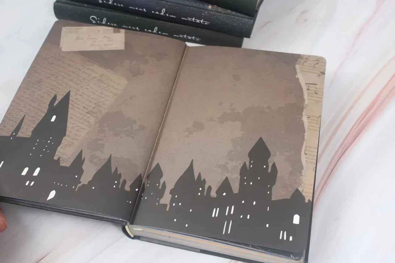 Premium Van gogh edition- Cosmic Town  l  A5 diary l Pack of 1 diary l 128 pages