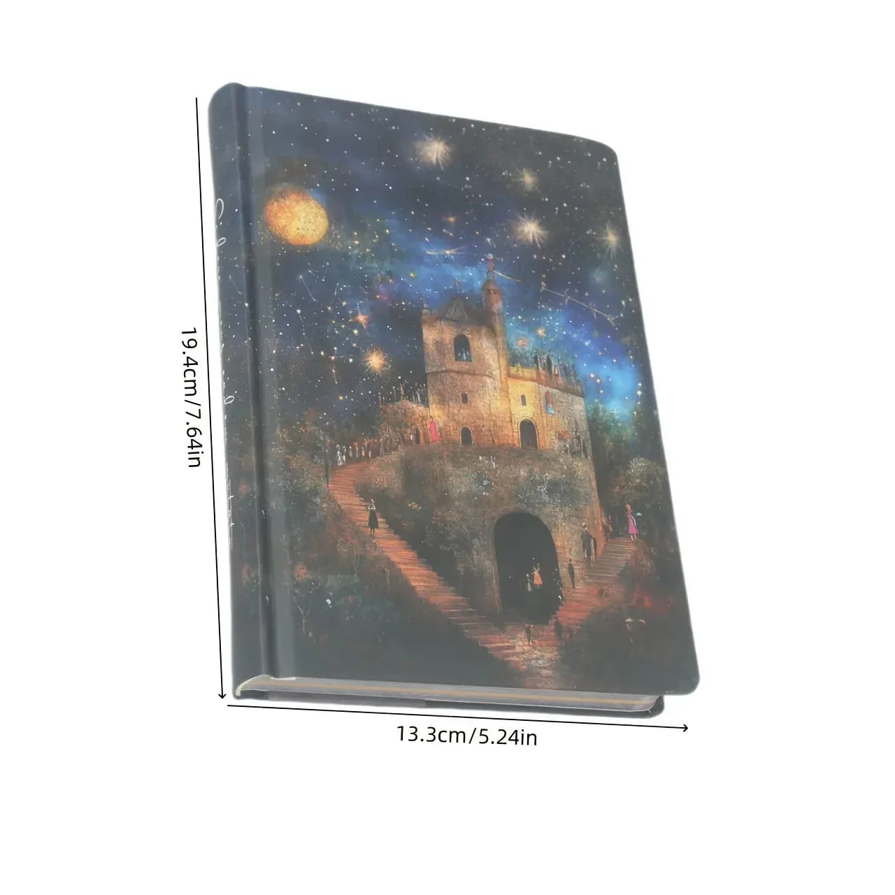 Premium Van gogh edition- Cosmic Town  l  A5 diary l Pack of 1 diary l 128 pages