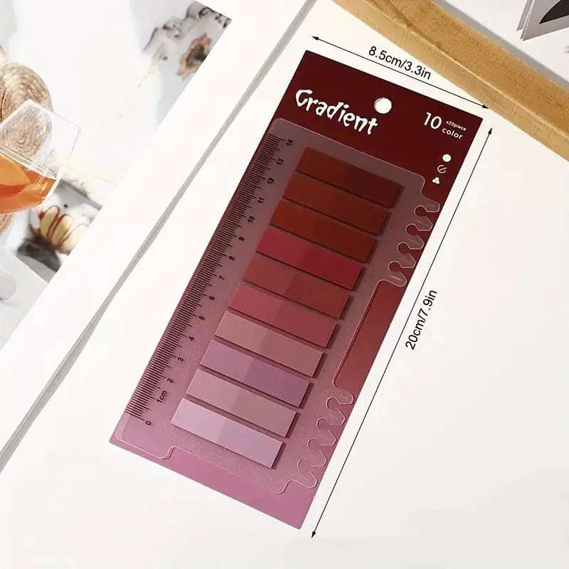 Dreamy Morandi pastel bulletin sticker l 10 color x20 sheets each