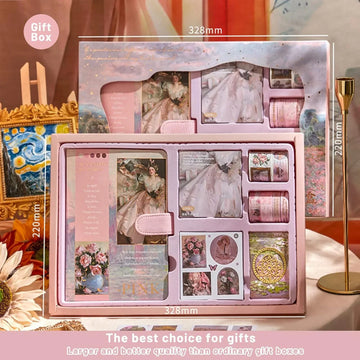 Claude monet's Premium JUMBO journaling kit for 2026 includes diary, tapes, stickers & sheets - Free Shipping