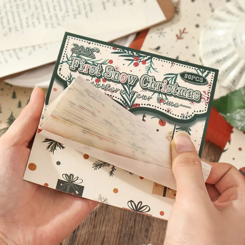 Premium Flower and trees Journaling paper l 120mmx 120mm  l 30 Sheets l Journal and scrapbooking l Pack of 1