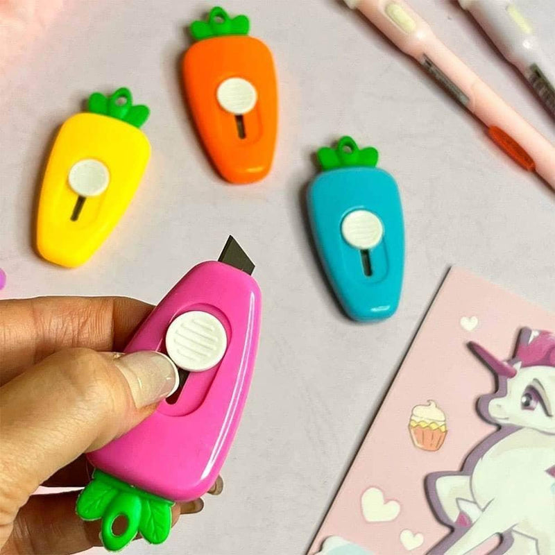 (Buy 1 Get 1 Free ) Cute mini Carrot cutter l Pack of 1 cutter l Paper cutter