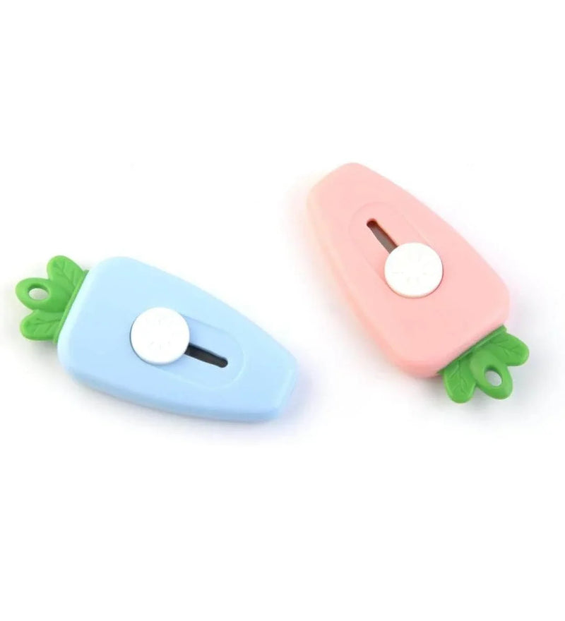 (Buy 1 Get 1 Free ) Cute mini Carrot cutter l Pack of 1 cutter l Paper cutter