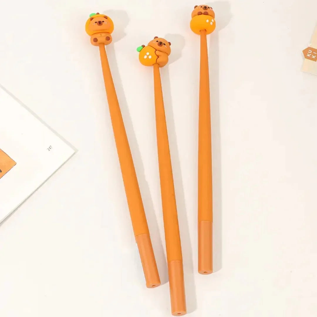 Cute Capybara Dancing gel pen - pack of 1 pen
