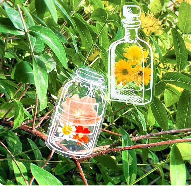 (Buy 1 Get 1 Free) Mini Transparent Bottle jar for resin and journaling  l Pack of 1 Contains 30 pieces