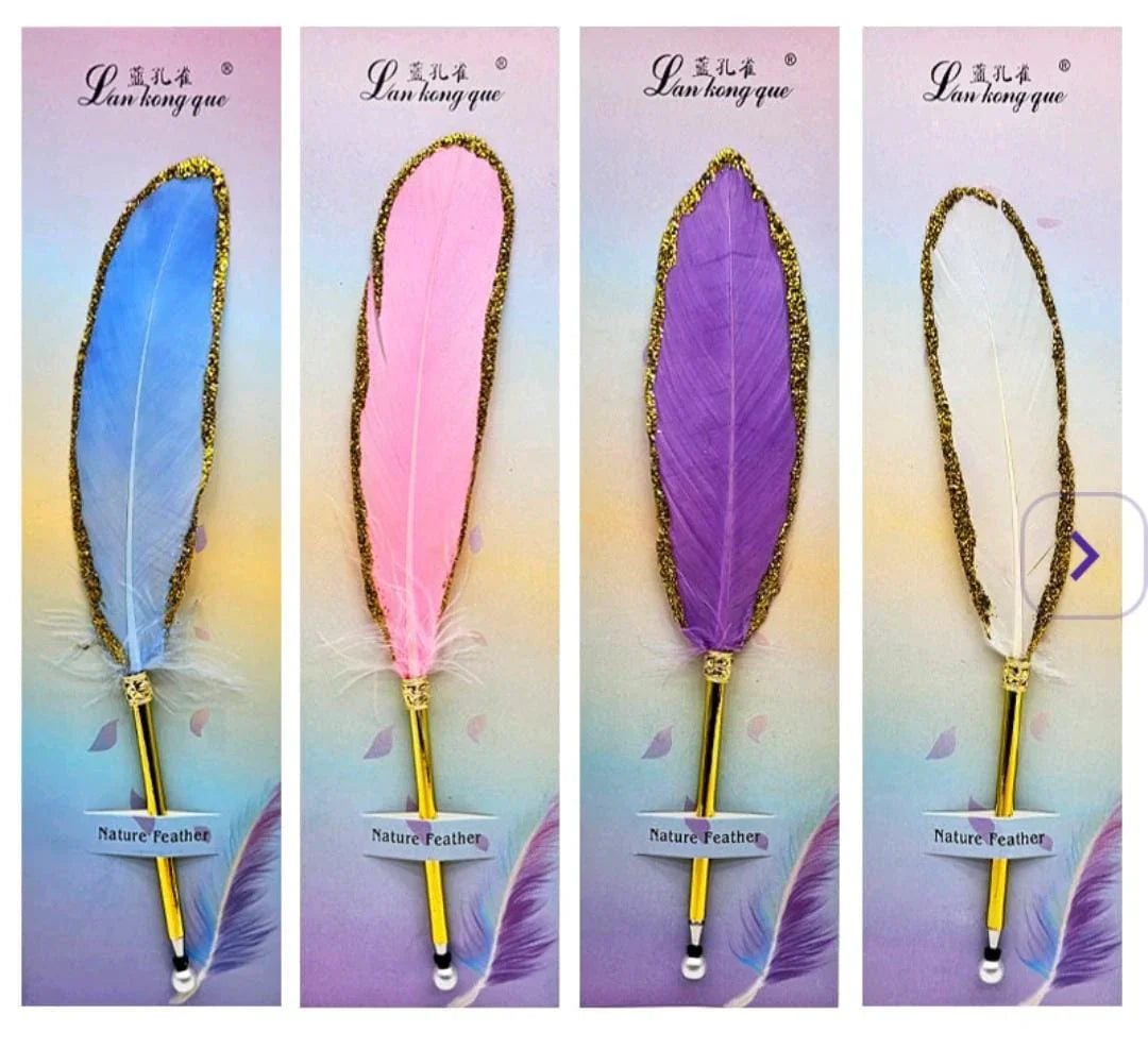 Premium Feather Ball Pen (1pcs) pack of 1