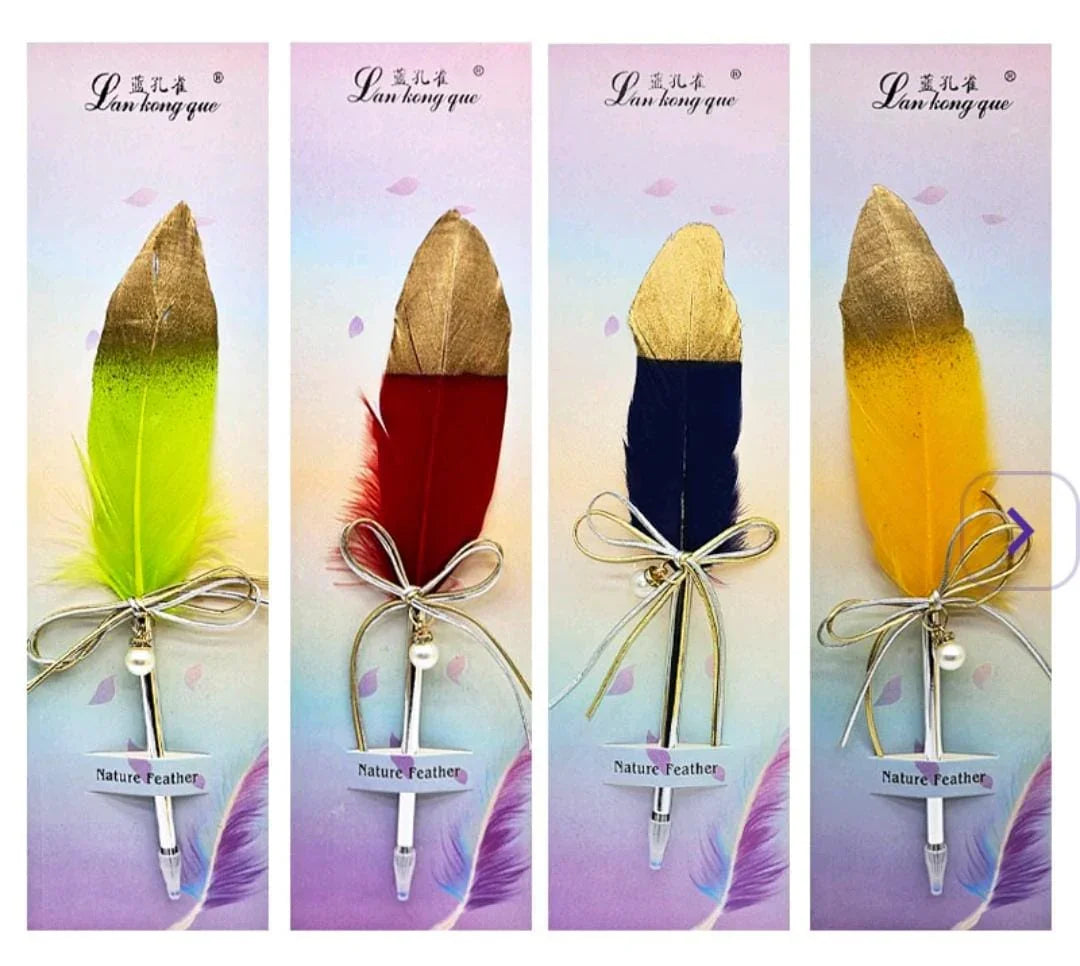 Premium Feather ball Pen l Pack of 1 l Return gift