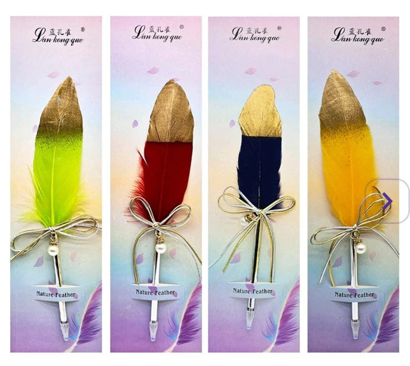 Premium Feather ball Pen l Pack of 1 l Return gift