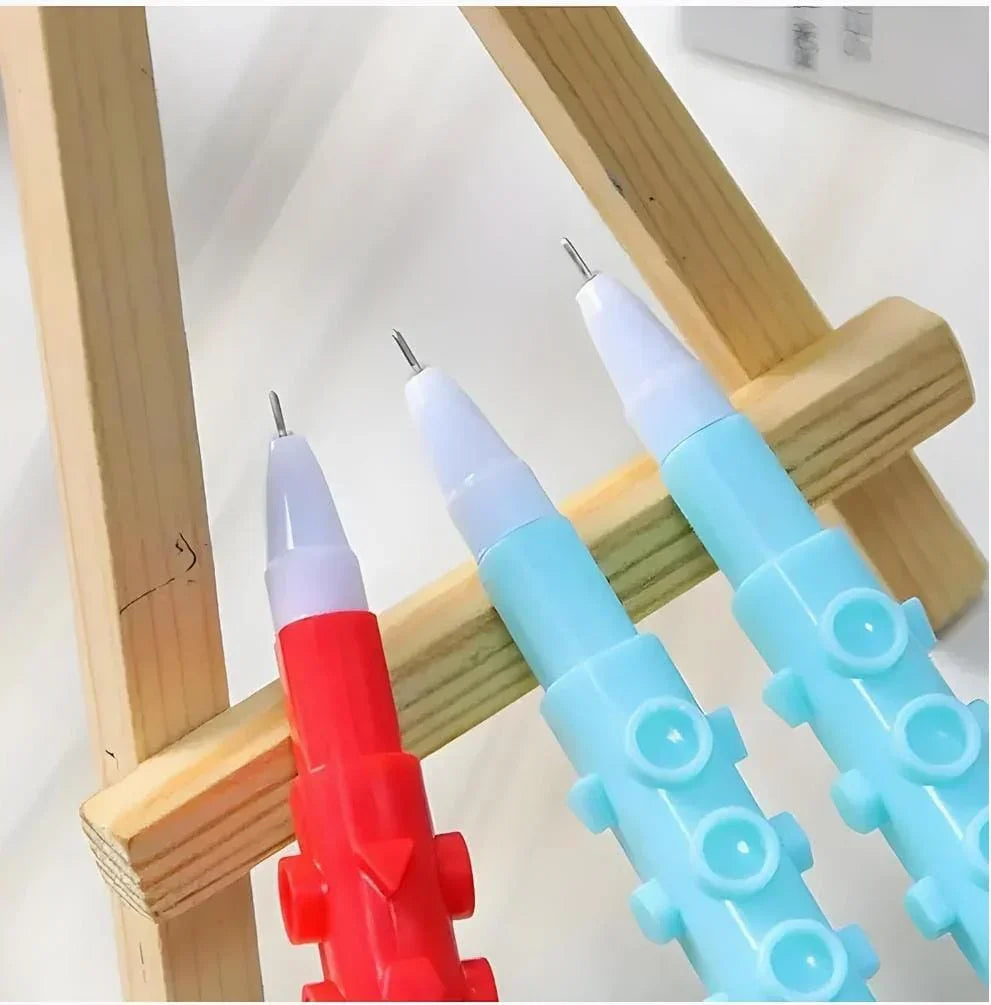 Diy Lego puzzle school Pen for return gifts- Pack of 1 pens