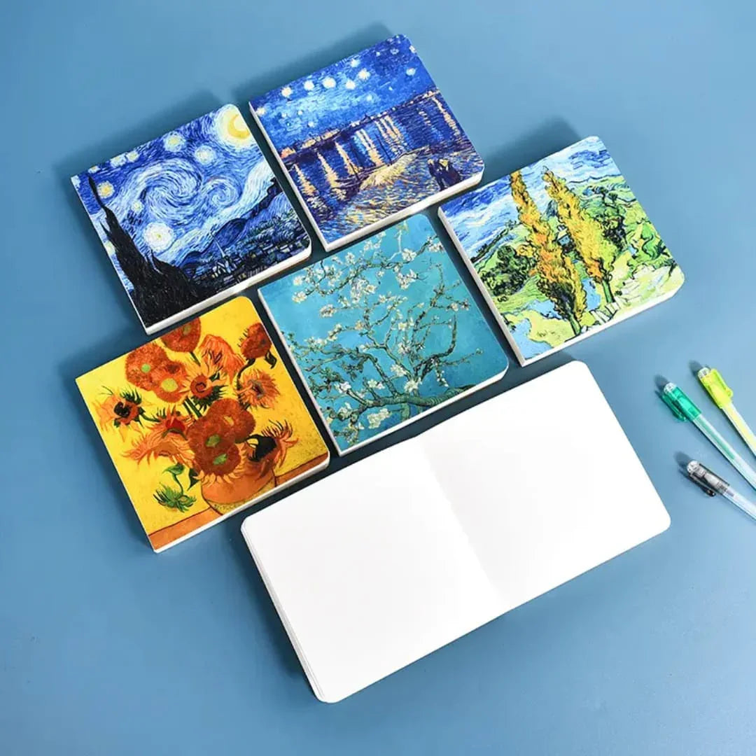 Van Gogh Art Notebook | Aesthetic A5 Diary with Classic Covers