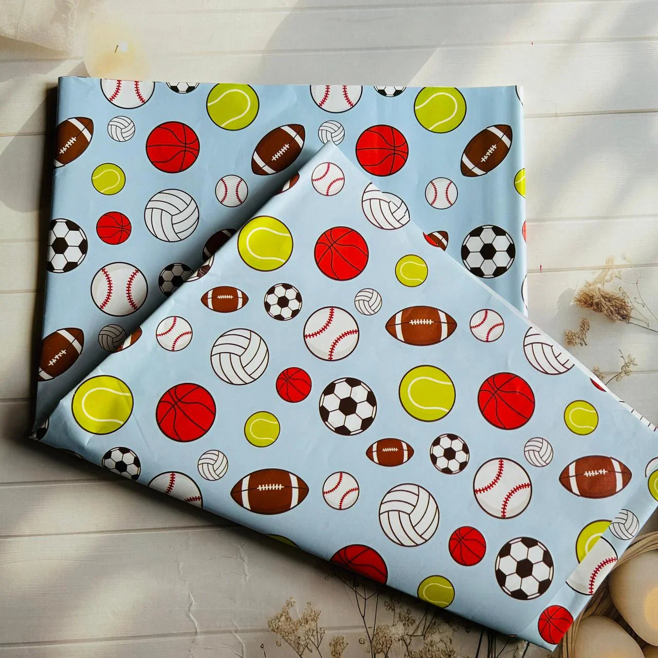 Chrome Wrapping paper large size | 20 piece in 1 pack