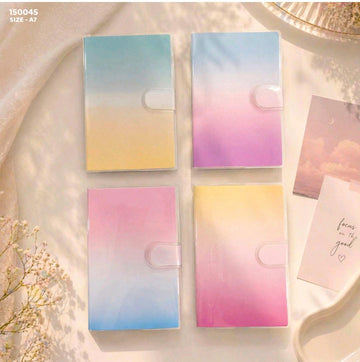 (Buy 1 Get 1 Free) Premium velcro Dreamy pastel Diary l Pack of 1