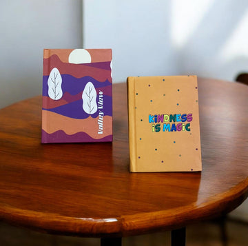 (Pack of 2) A7 Mini Journal Diary Limited Edition Inspirational Diary