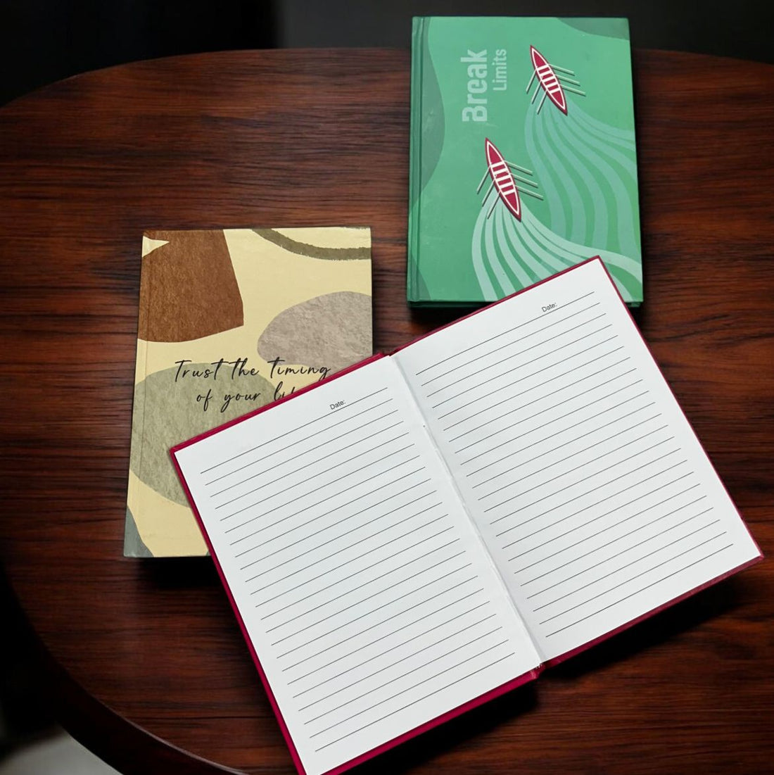 Journey Through Ruled Realms I Contain 1 Unit I Undated New Year Journal