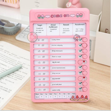 Premium pastel My everyday To do list ,chores, kids routine setter customisable checklist board l Pack of 1