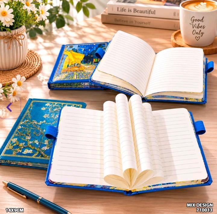 Premium Van gogh Ruled  Diary | Pack Of 1 diary