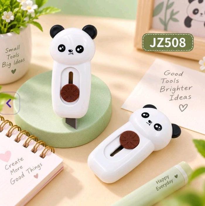 (Buy 1 Get 1 Free) Japanese design Cute Mini Panda Cutter | Automatic Telescoping for safer use