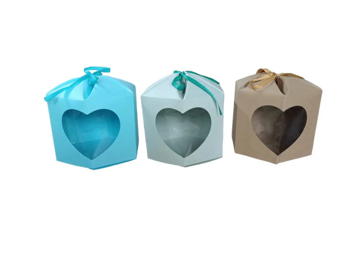 Assorted color | Eco-friendly cardboard chocolate box | Assorted color | gift & craft packaging (pack of 1)