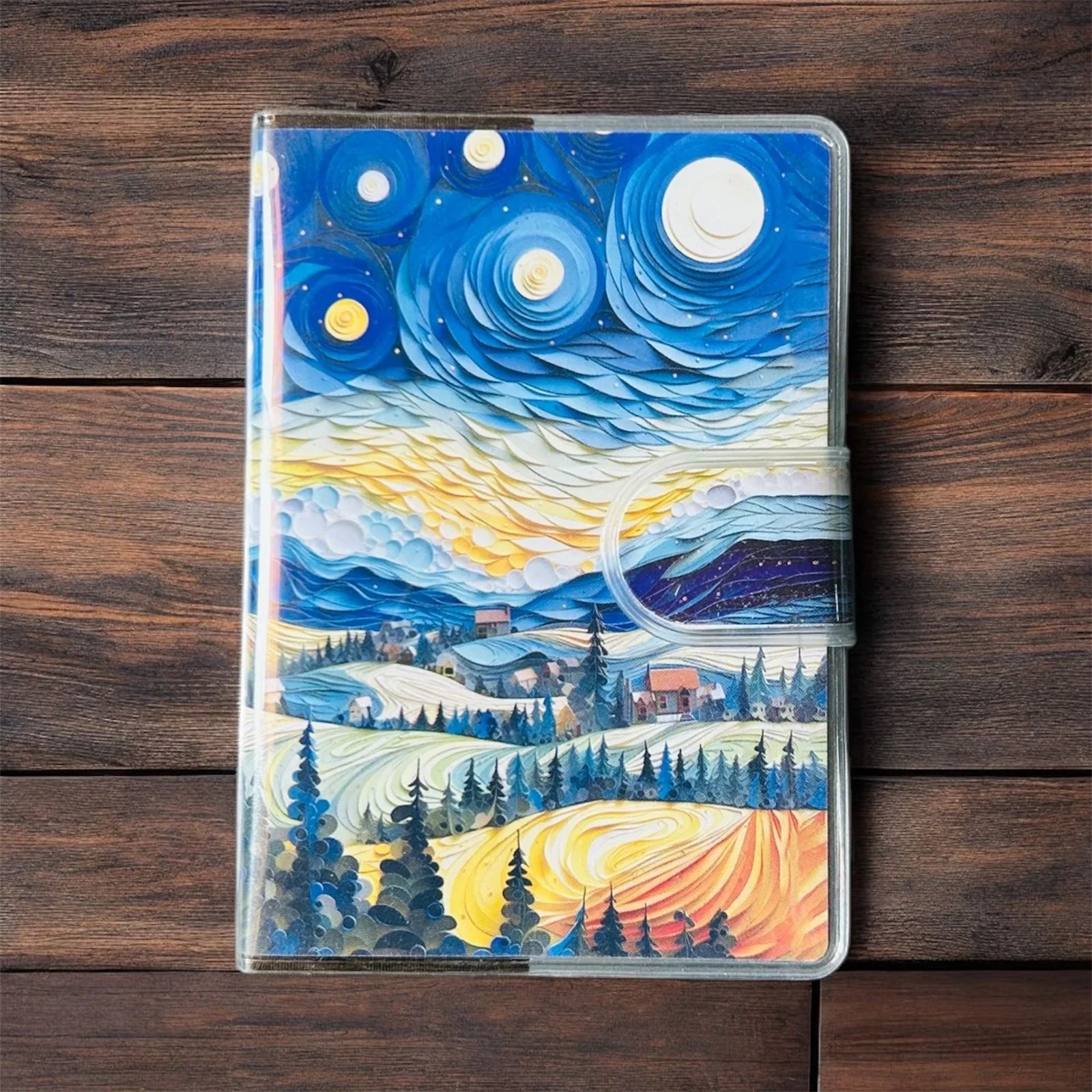 Van Gogh Latest Edition Velcro Fancy Diary A7 | Contains 1 diary