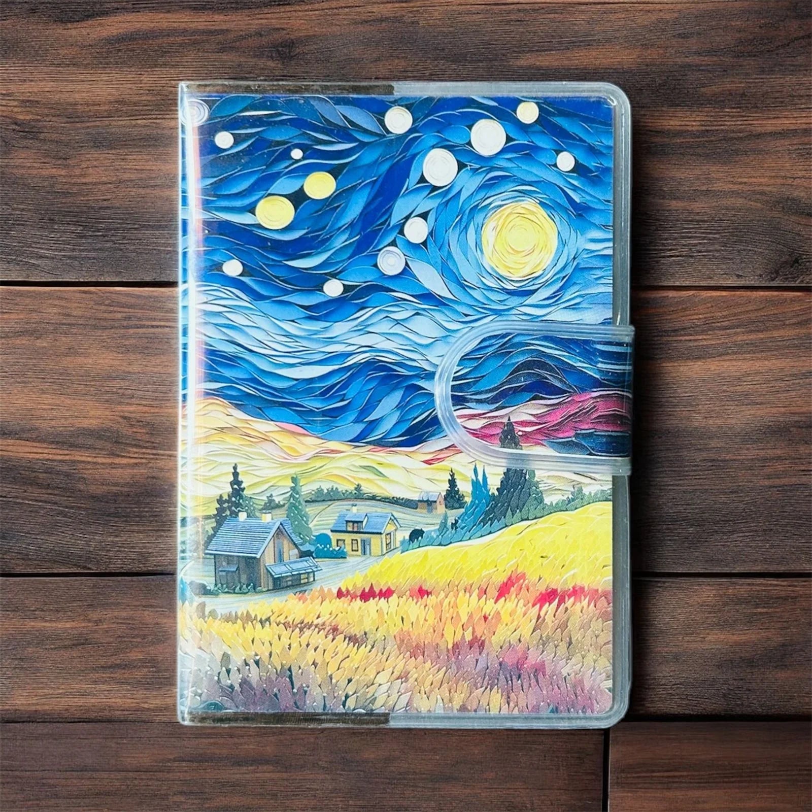 Van Gogh Latest Edition Velcro Fancy Diary A7 | Contains 1 diary