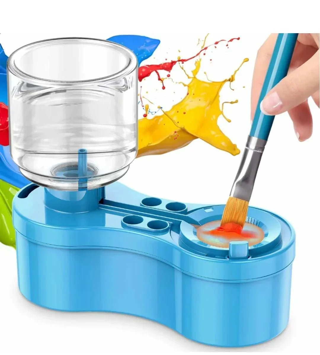 (BUY 1 GET 1 FREE) Automatic Brush Cleaner for Artists | Premium German 6-in-1 design